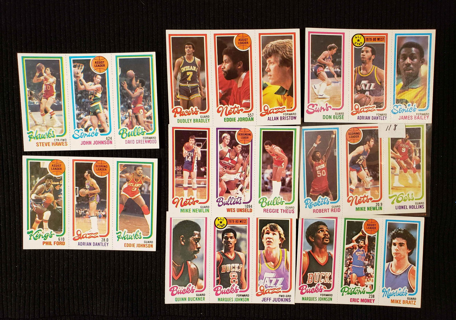 VINTAGE 1980-81 TOPPS NBA BASKETBALL CARDS (1 of 1)