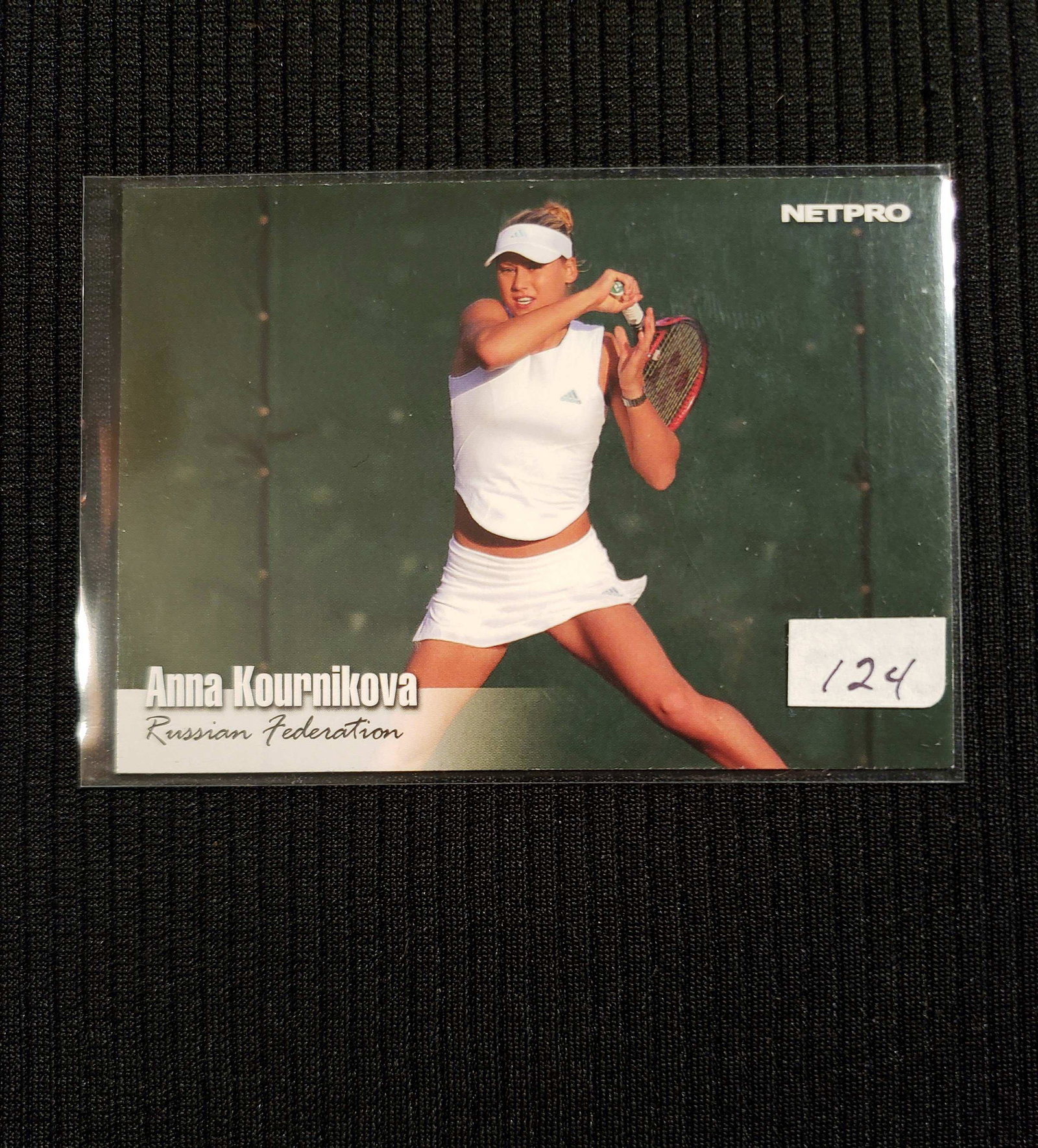 ANNA KOURNIKOVA TENNIS CARD: ANNA KOURNIKOVA TENNIS CARD
