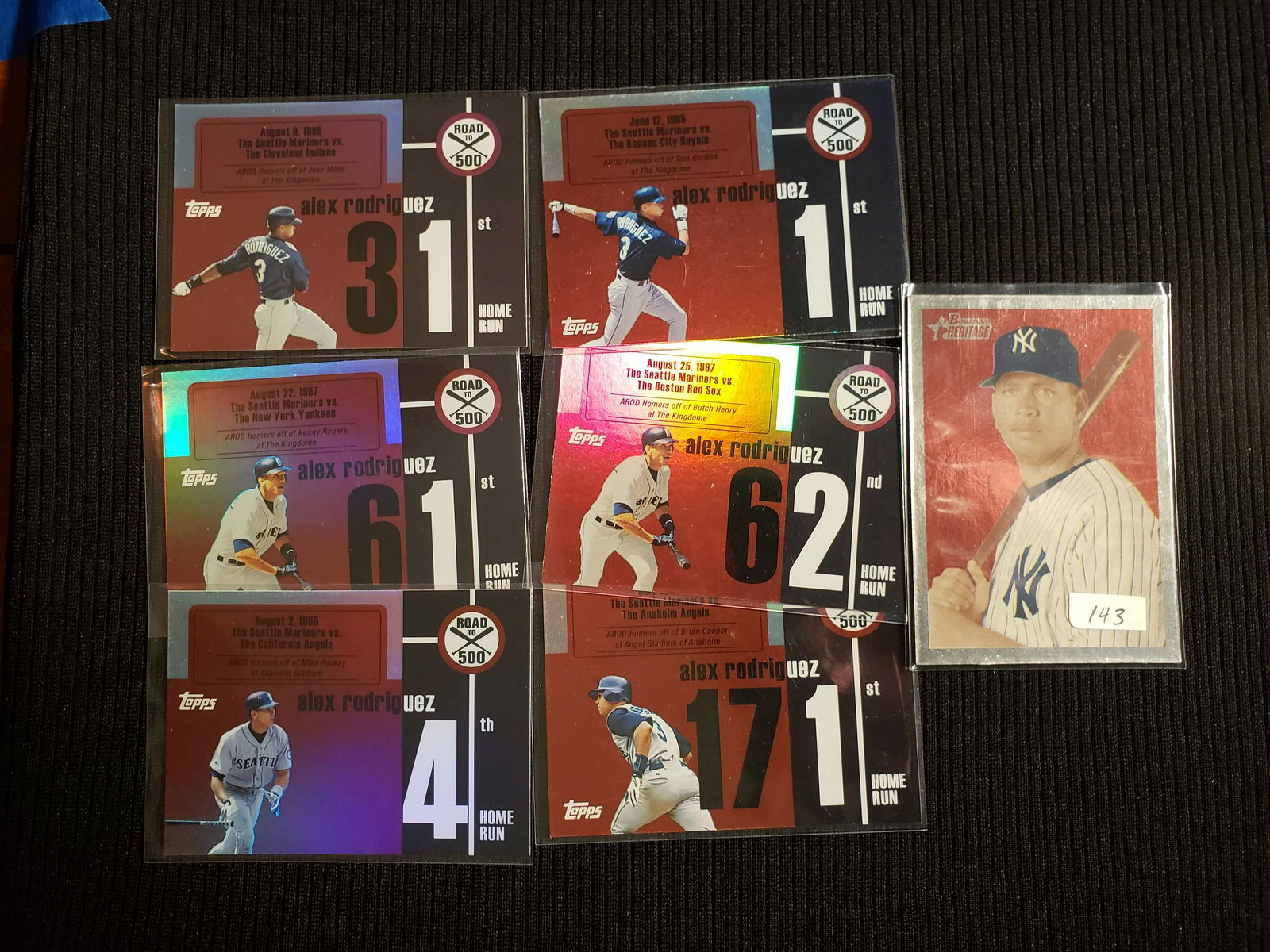 ALEX RODRIGUEZ NEW YORK YANKEES CARDS (1 of 1)