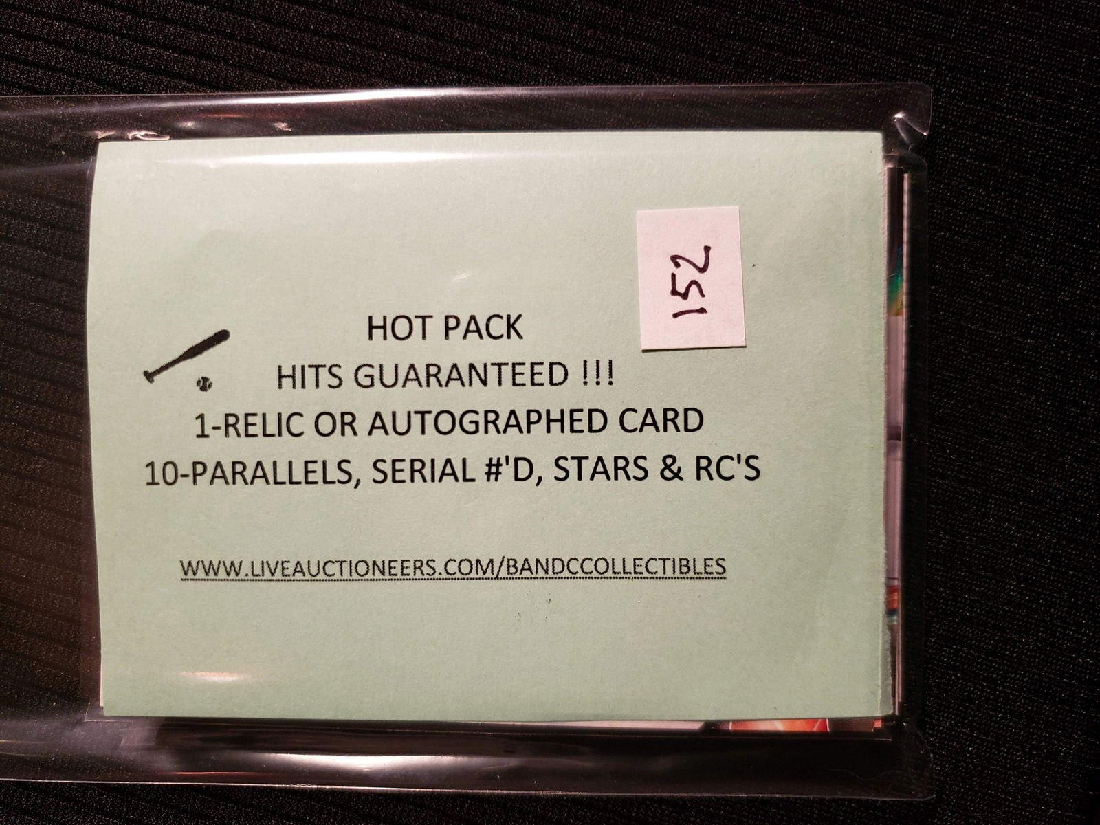 BASEBALL HOT PACK WITH A HIT IN EVERY PACK (1 of 1)