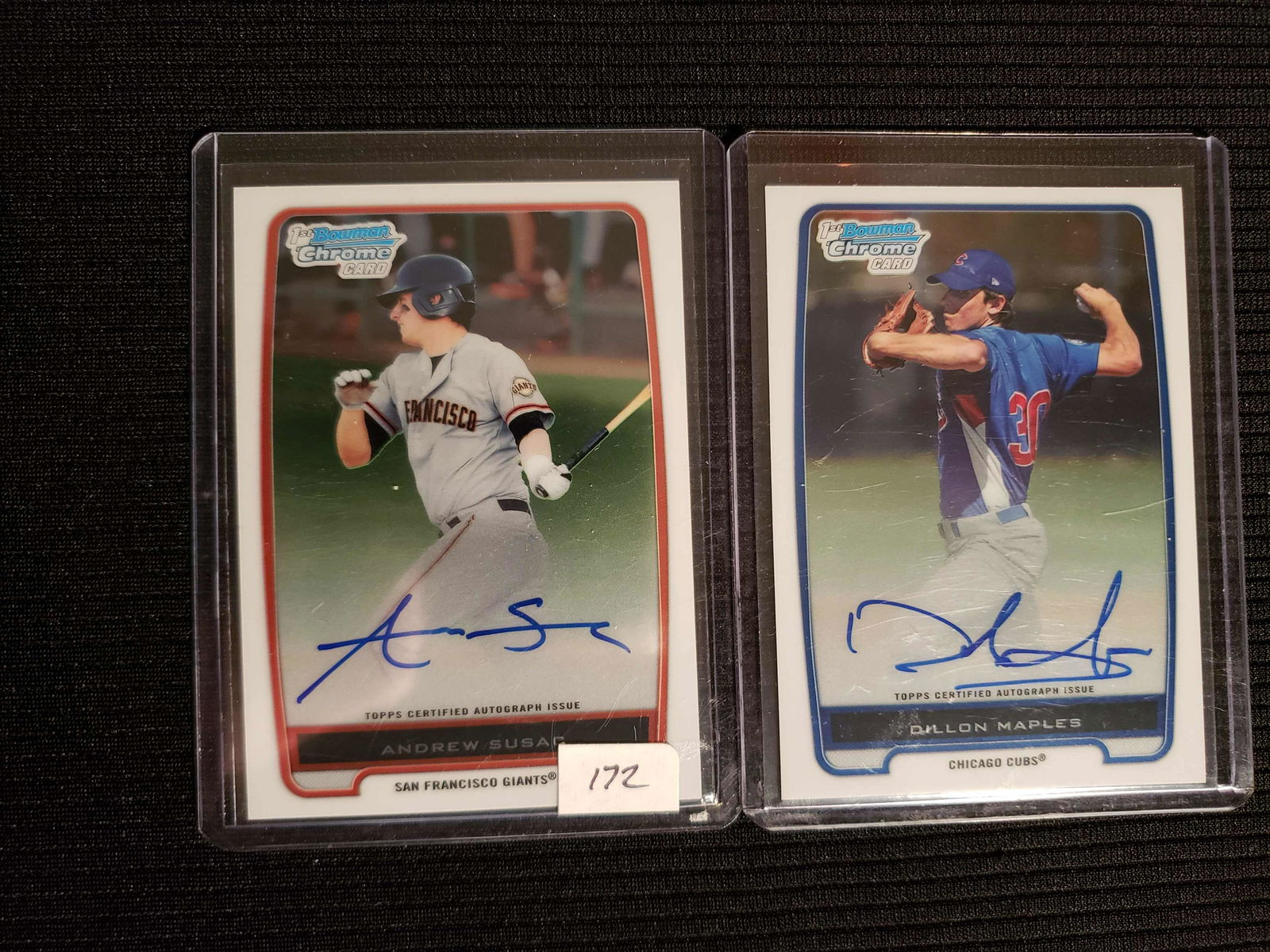 2012 FIRST BOWMAN CHROME ROOKIE SIGNATURE CARDS (1 of 1)