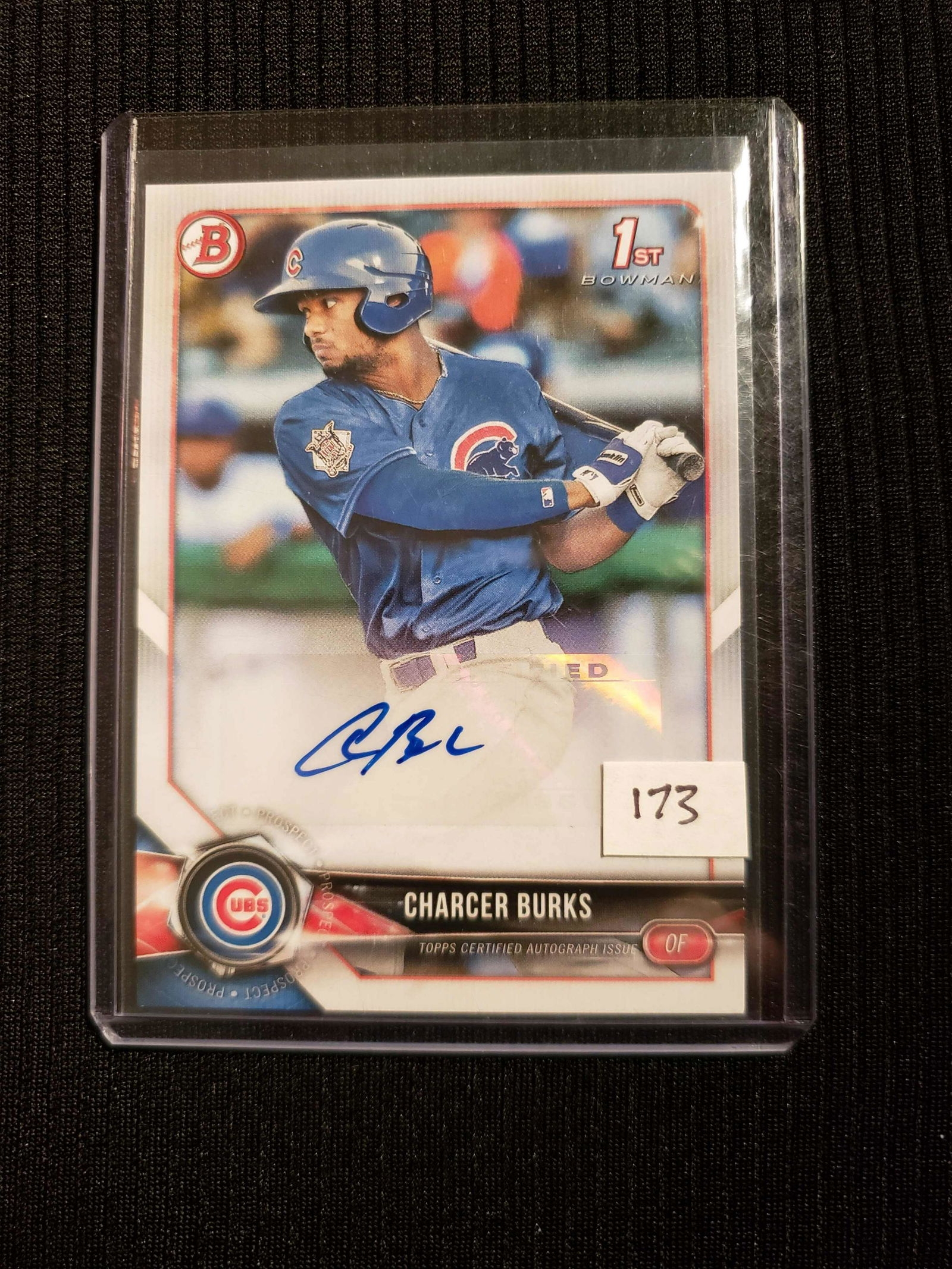 2018 BOWMAN 1ST BOWMAN SIGNATURE CARD (1 of 1)