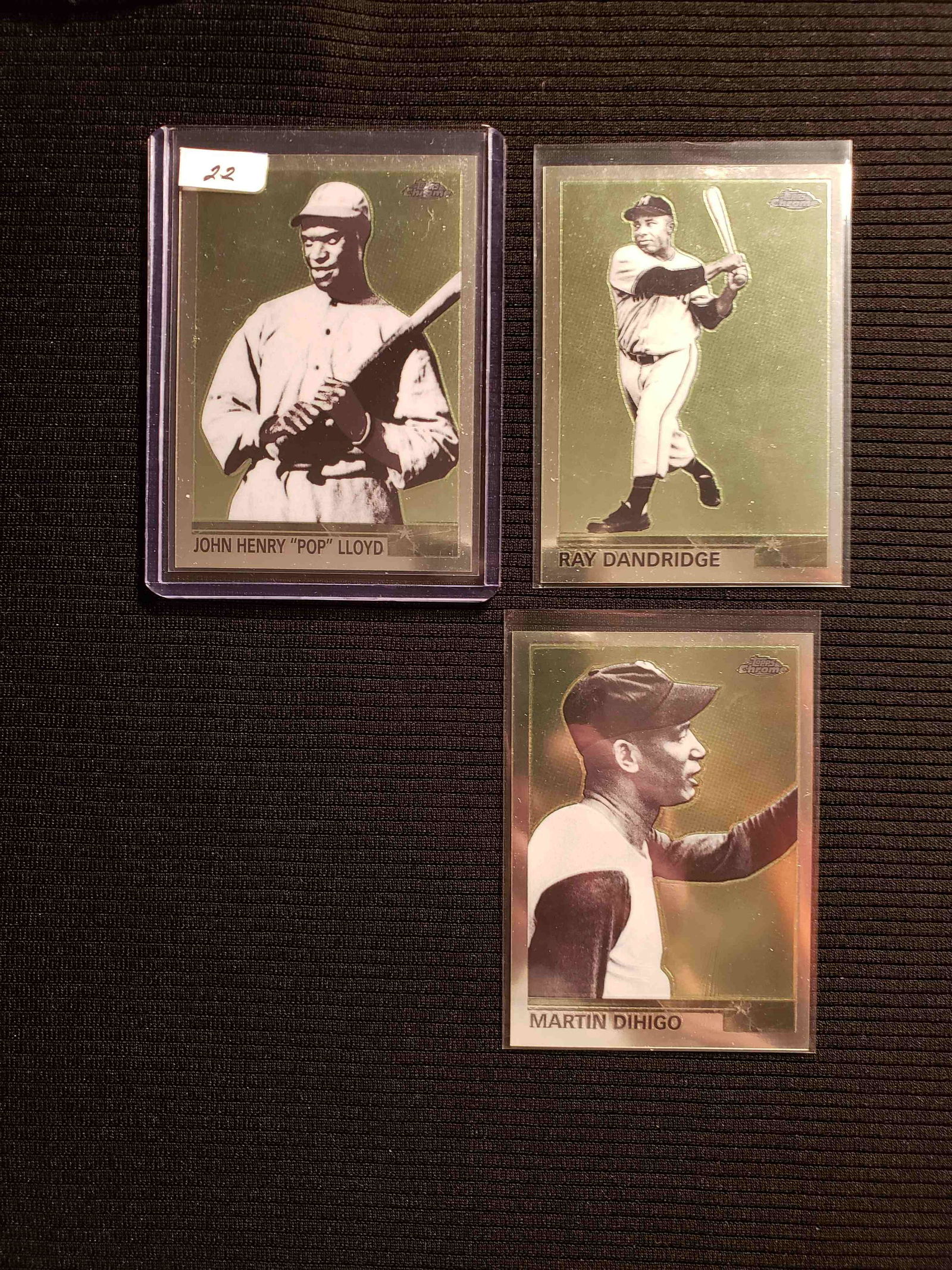 2001 TOPPS CHROME NEGRO LEAGUE GREATS (1 of 1)