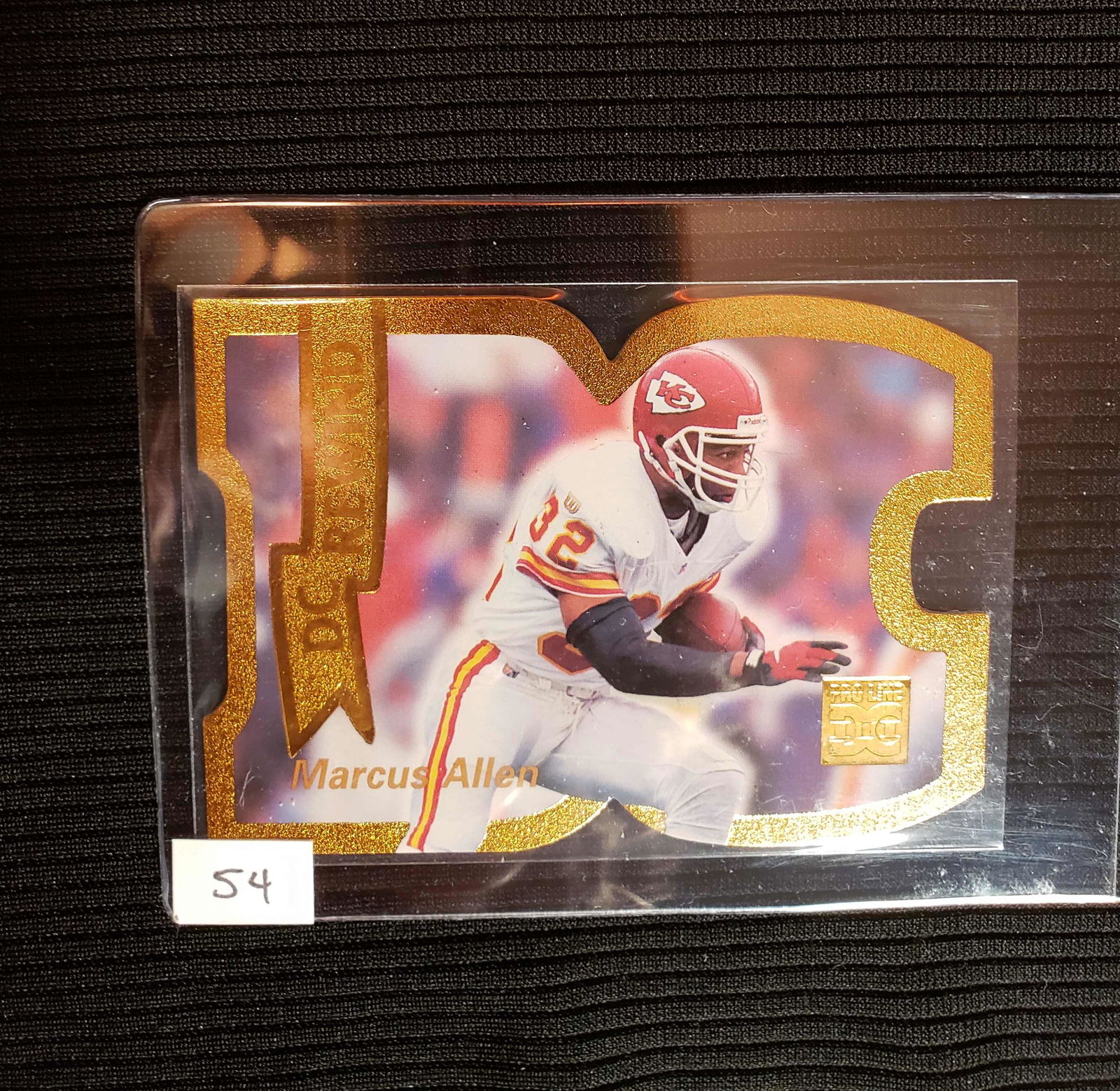 MARCUS ALLEN KANSAS CITY CHIEFS HOF SSP INSERT (1 of 1)