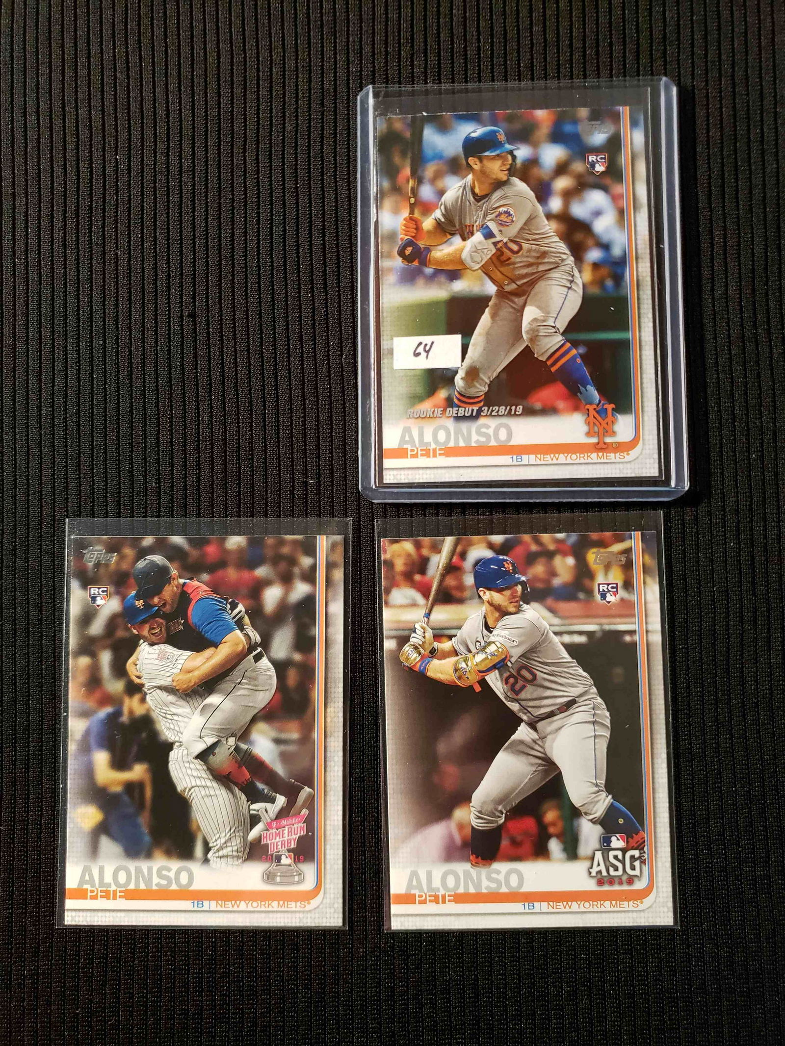 2019 TOPPS PETE ALONSO NEW YORK METS ROOKIE LOT (1 of 1)
