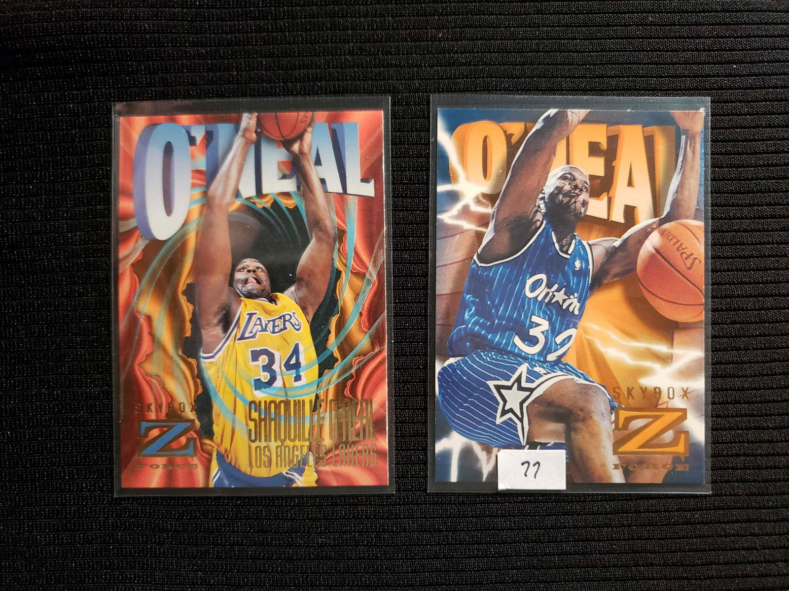 SHAQUILLE O'NEAL SKYBOX Z-FORCE INSERT CARDS (1 of 1)