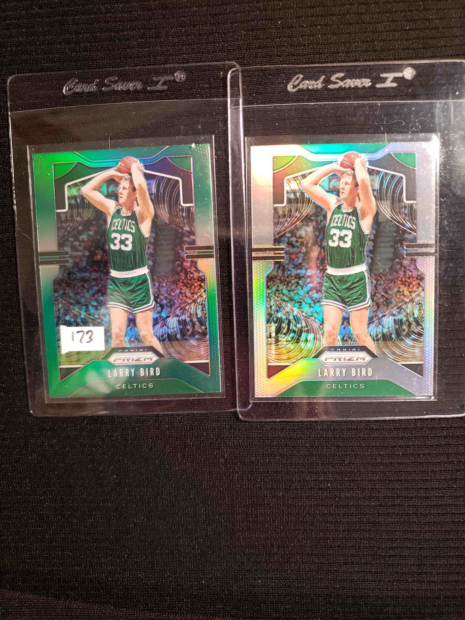 LARRY BIRD PRIZM BASKETBALL SHORT PRINT PARALLLELS (1 of 1)