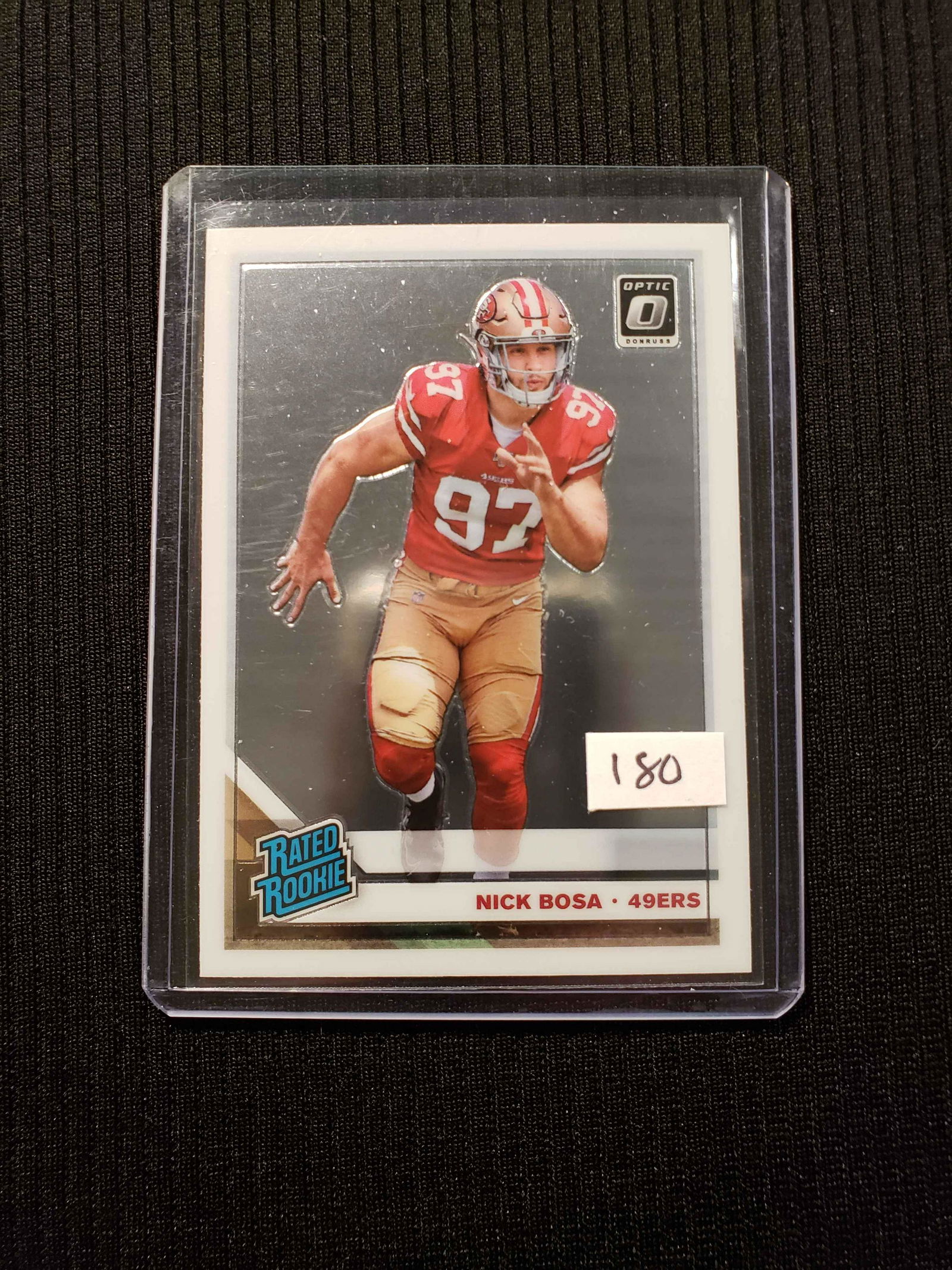 NICK BOSA SAN FRANSISCO 49ERS RATED ROOKIE CARD (1 of 1)