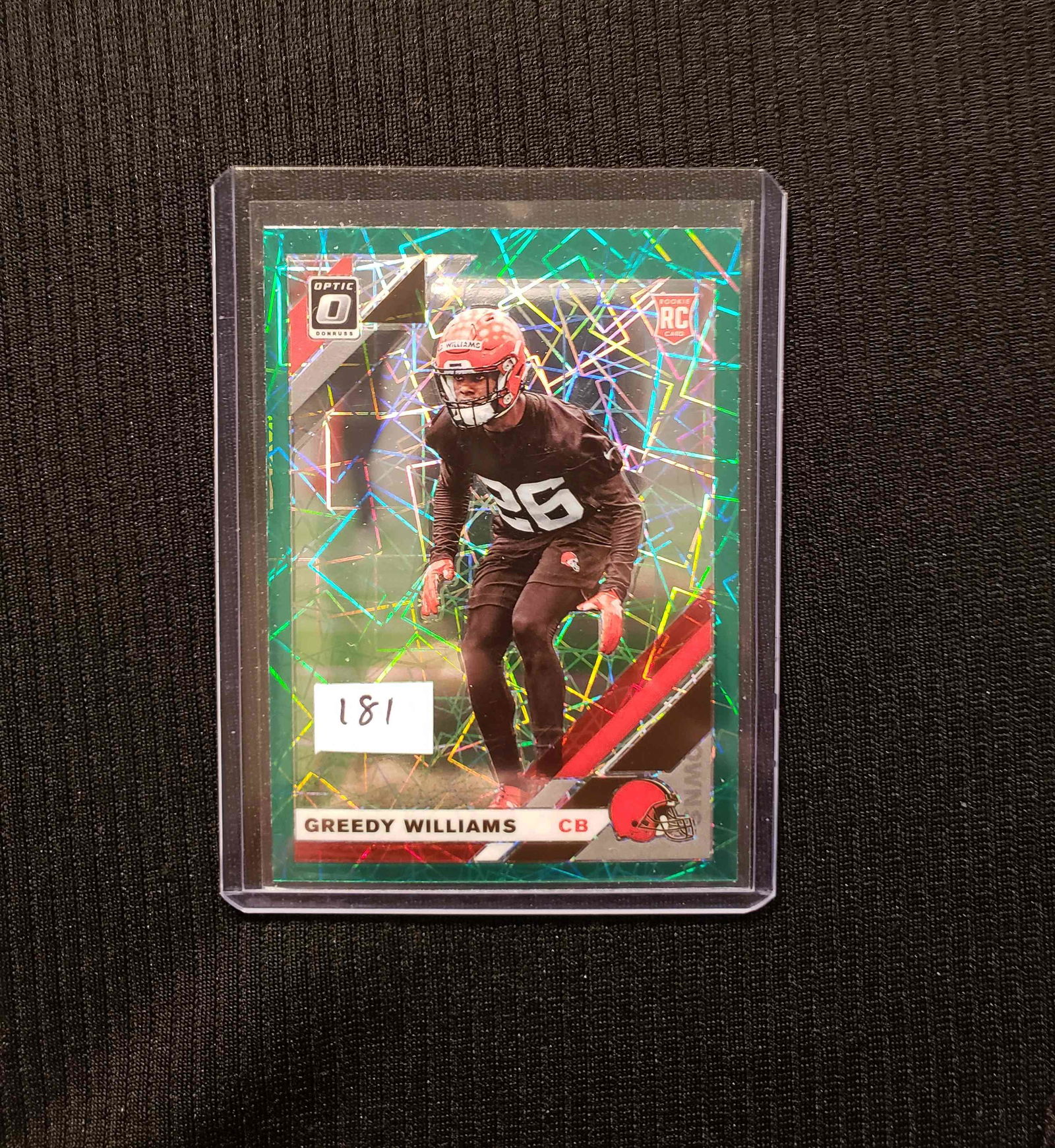 GREEDY WILLIAMS CLEVELAND BROWNS SSP RATED ROOKIE (1 of 1)
