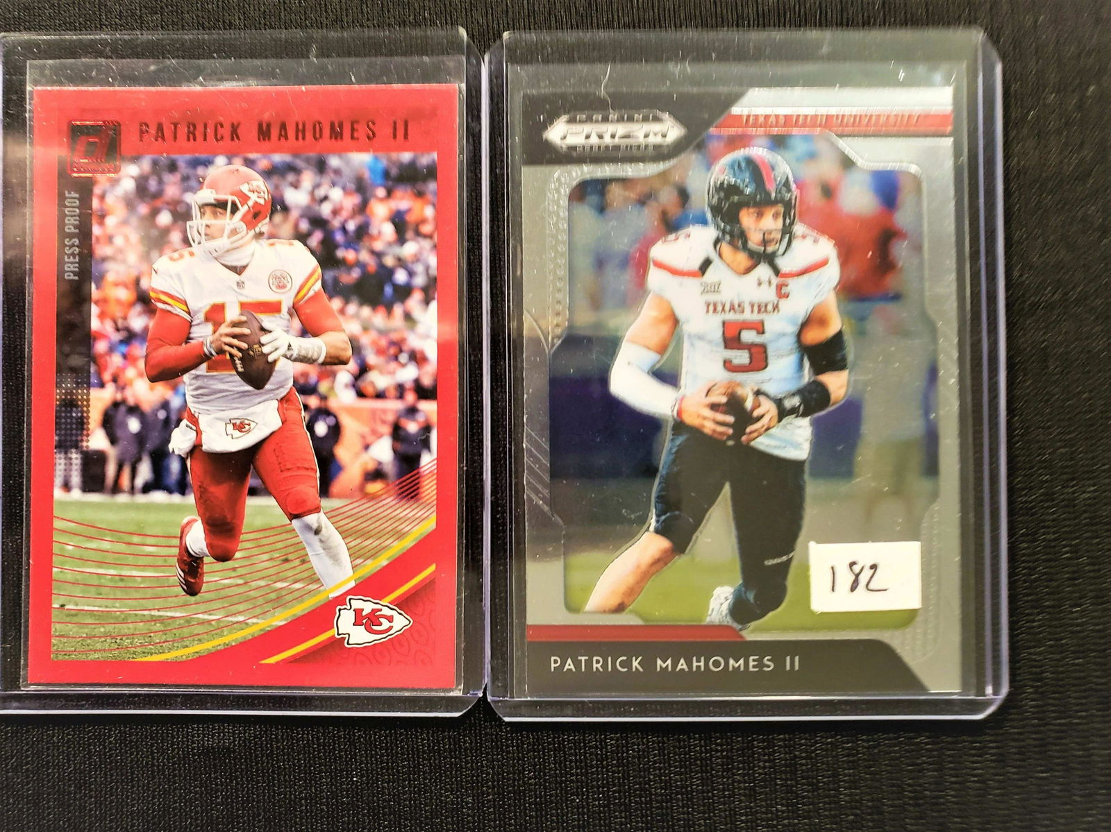 LOT OF 2 PATRICK MAHOMES KC CHIEFS CARDS WITH SSP (1 of 2)