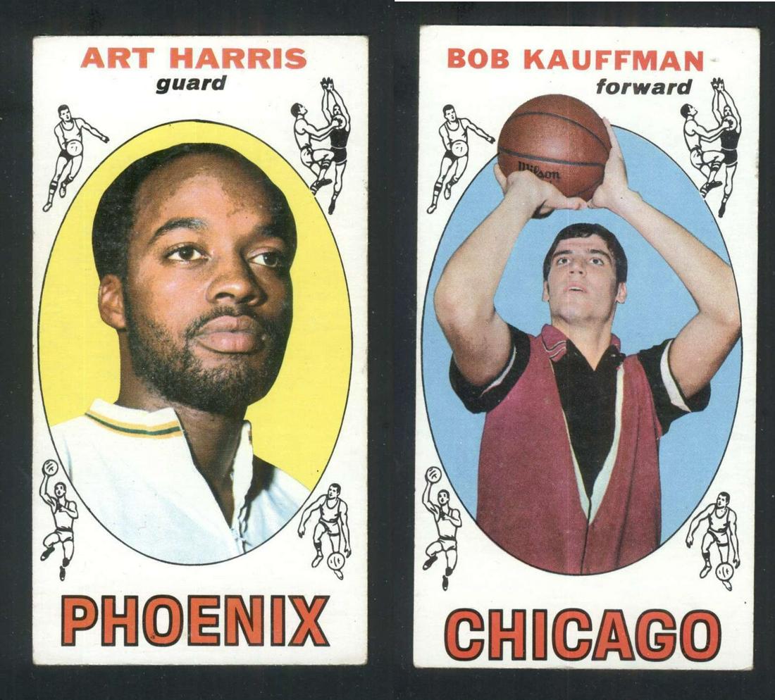 1969-70 Topps BASKETBALL CARDS LOT OF 2 TALL BOYS (1 of 3)