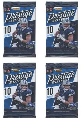 2018 Panini Prestige Football 4 PACK UNOPENED LOT (1 of 1)