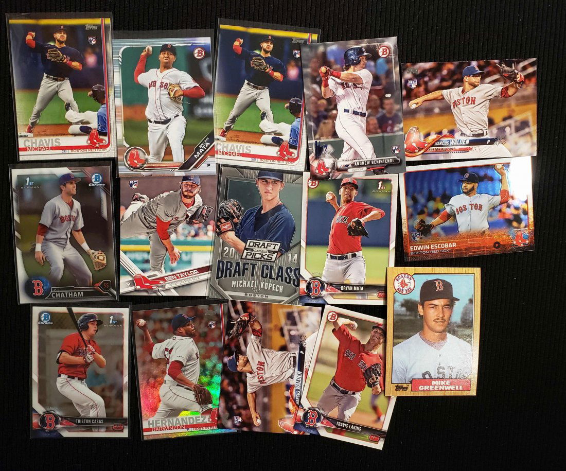 BOSTON RED SOX TOP ROOKIES COLLECTION (1 of 1)