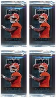 2017 LEAF DRAFT FOOTBALL SEALED FOIL PACKS (1 of 1)
