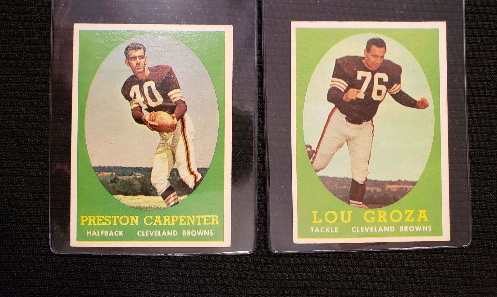 VINTAGE TOPPS FOOTBALL  CARD EXCELLENT CONDITION (1 of 2)