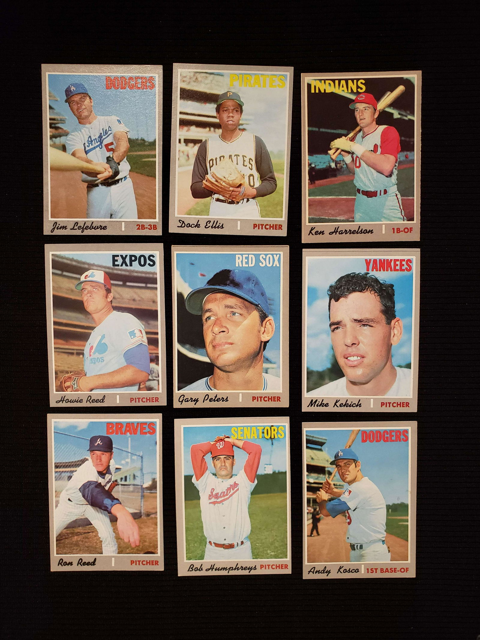 1970 TOPPS BASEBALL CARDS NEAR MINT AND BETTER (1 of 1)