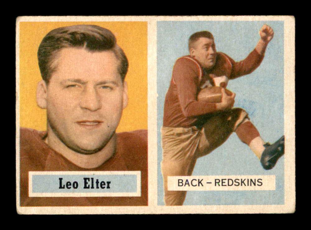 VINTAGE 1957 TOPPS FOOTBALL EXCELLENT CONDITION: 1957 Topps Football Cards #36 Leo Elter-RC