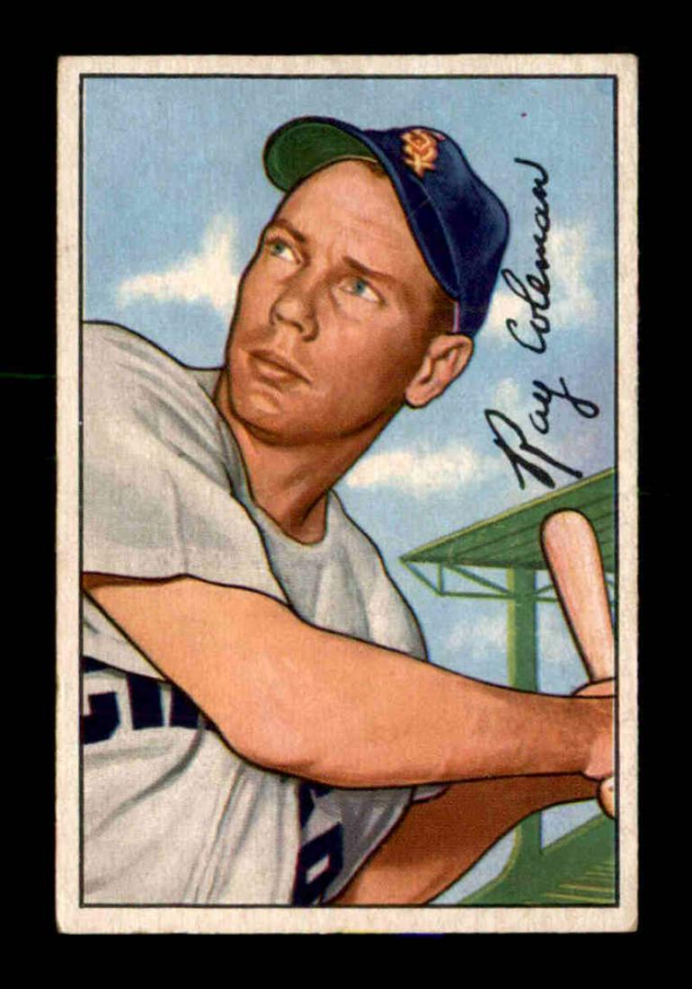 VINTAGE 1952 BOWMAN BASEBALL CARD (1 of 2)