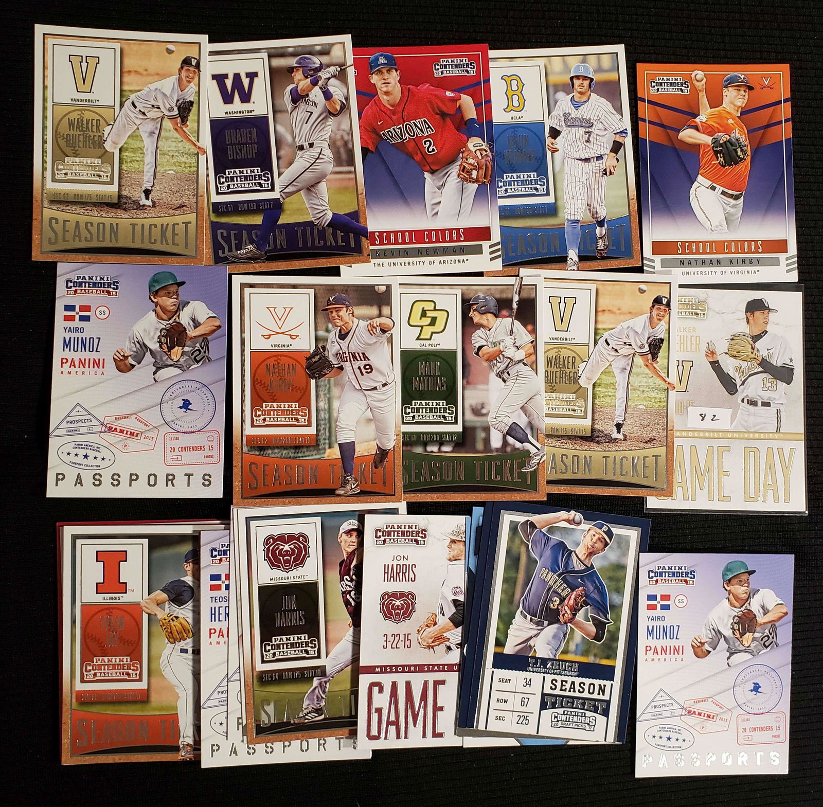 CONTENDERS BASEBALL ROOKIE PROSPECTS LOT OF 30 CARDS (1 of 1)