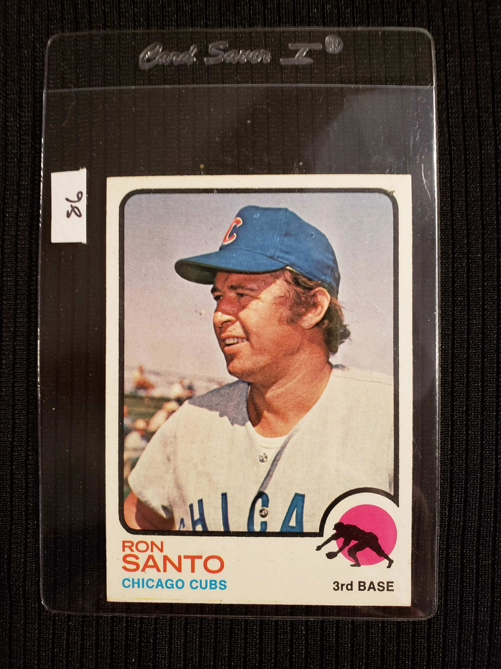 1973 TOPPS BASEBALL #115 RON SANTO CHICAGO CUBS MINT (1 of 2)