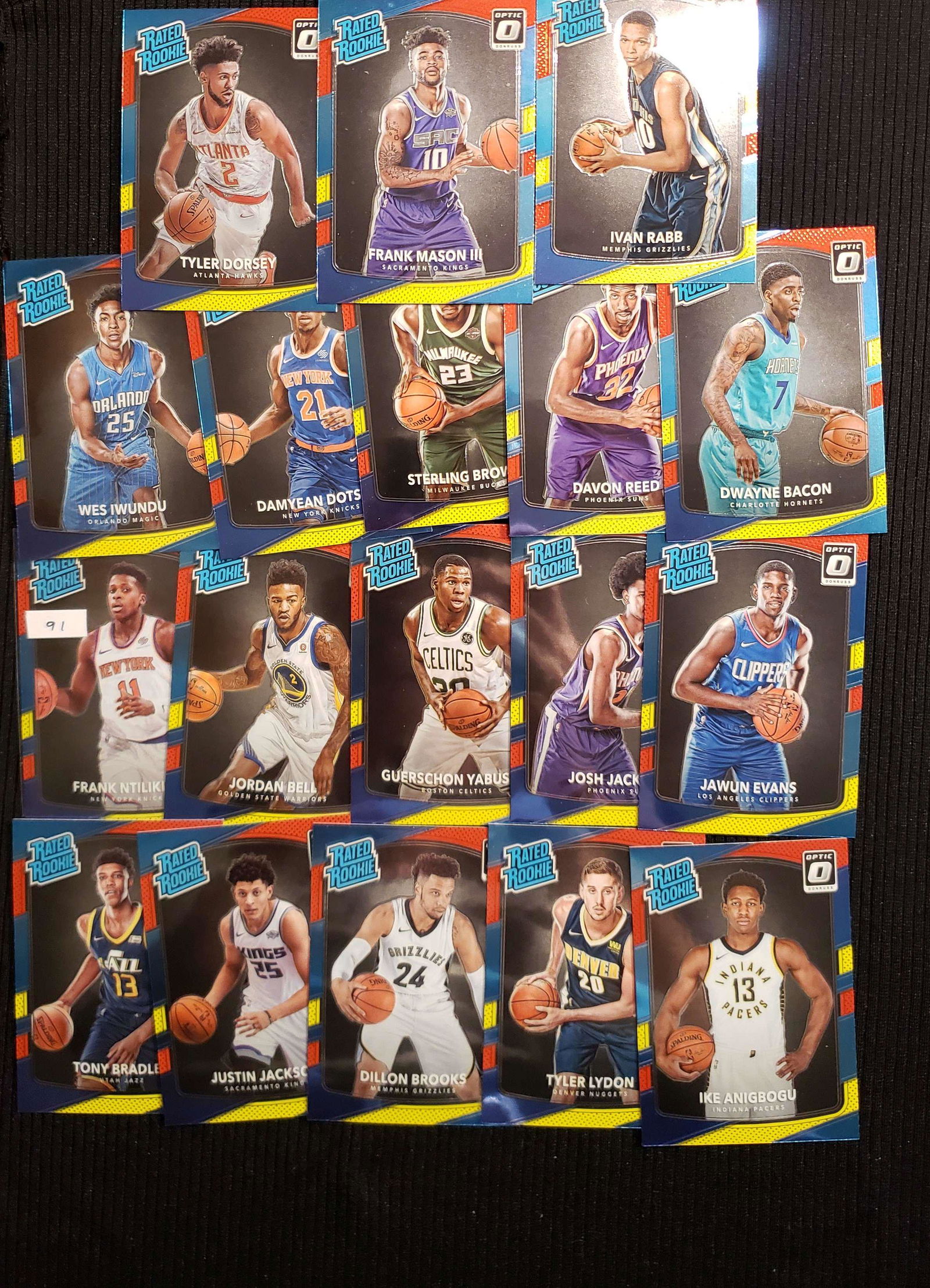 2017 OPTIC RATED ROOKIES YELLOW RED MEGA BOX EXCLUSIVE (1 of 1)