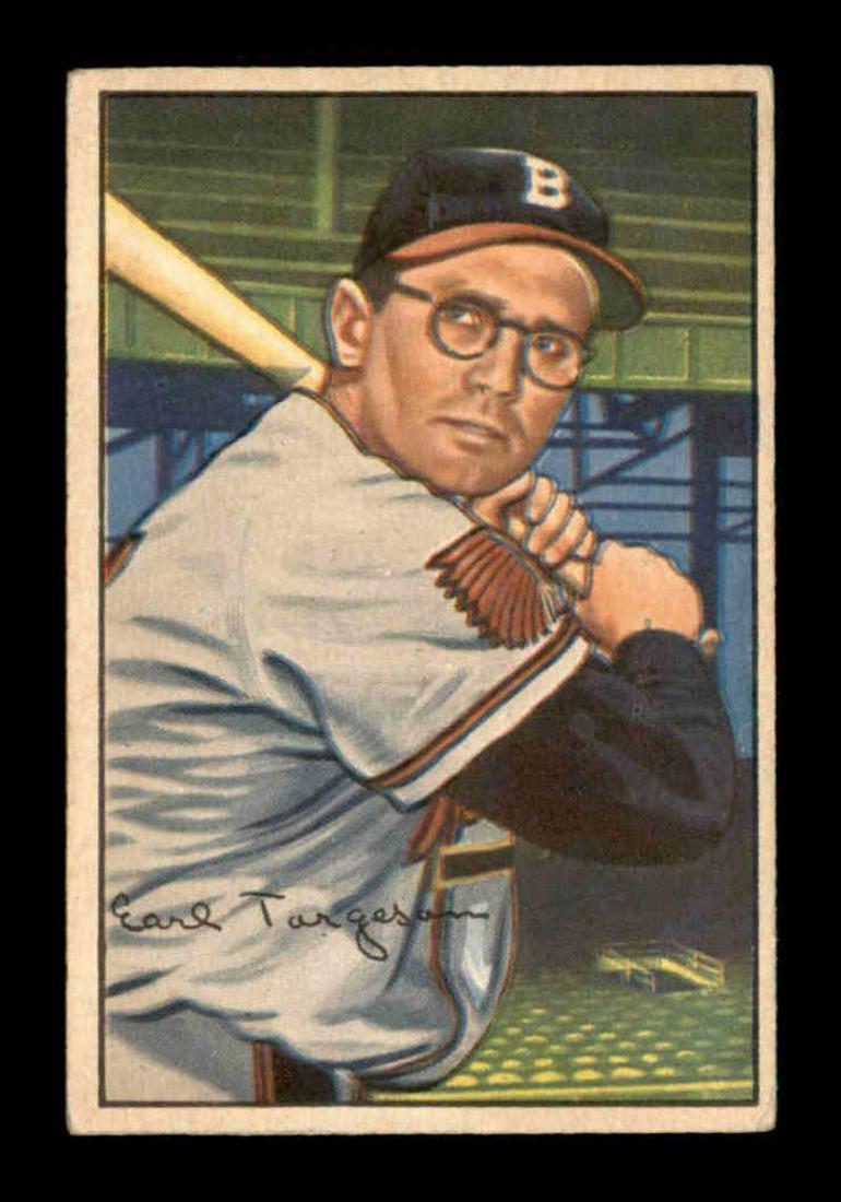 VINTAGE 1952 BOWMAN BASEBALL CARD (1 of 2)