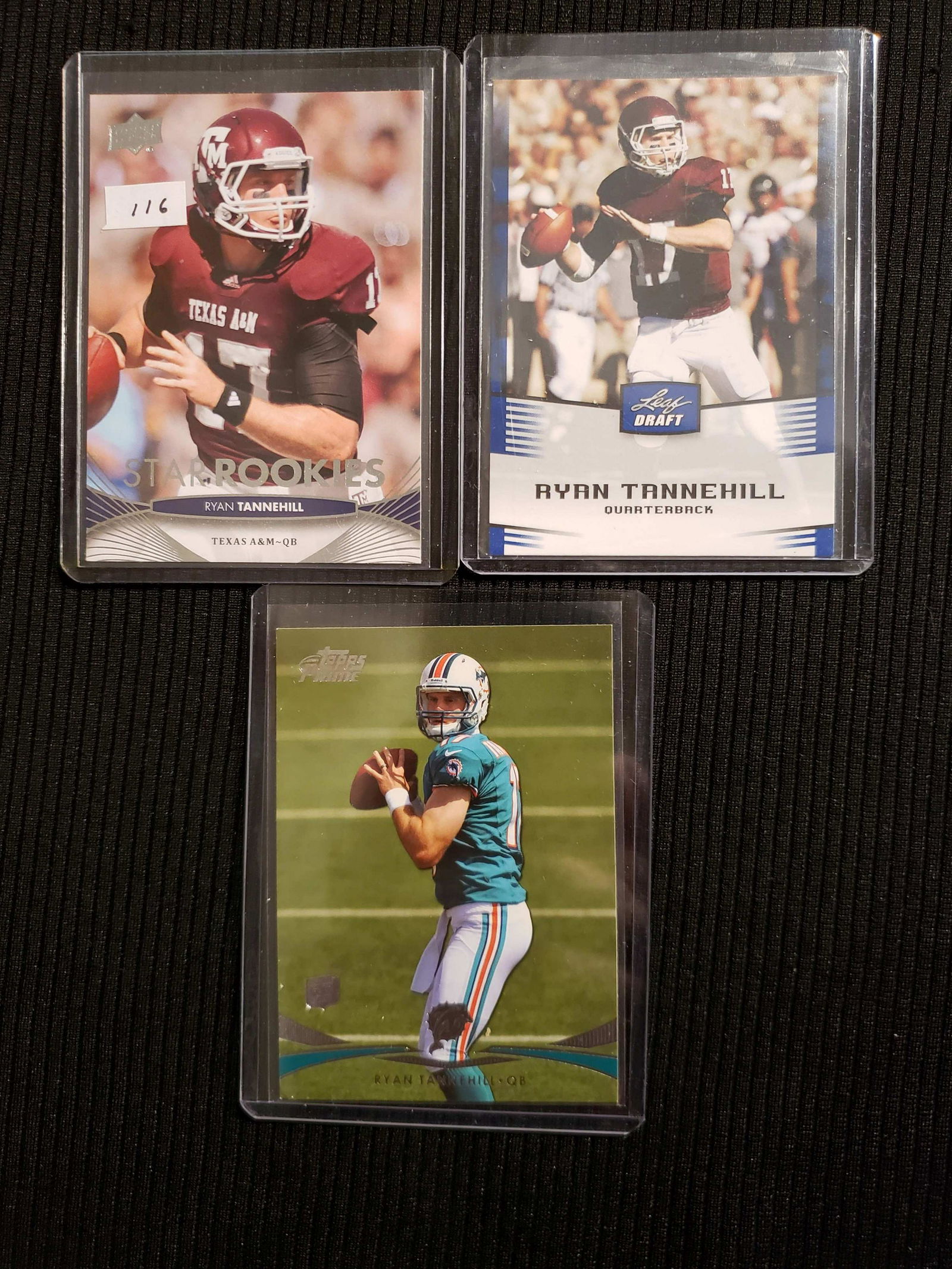 LOT OF 3 RYAN TANNEHILL ROOKIE CARDS (1 of 1)