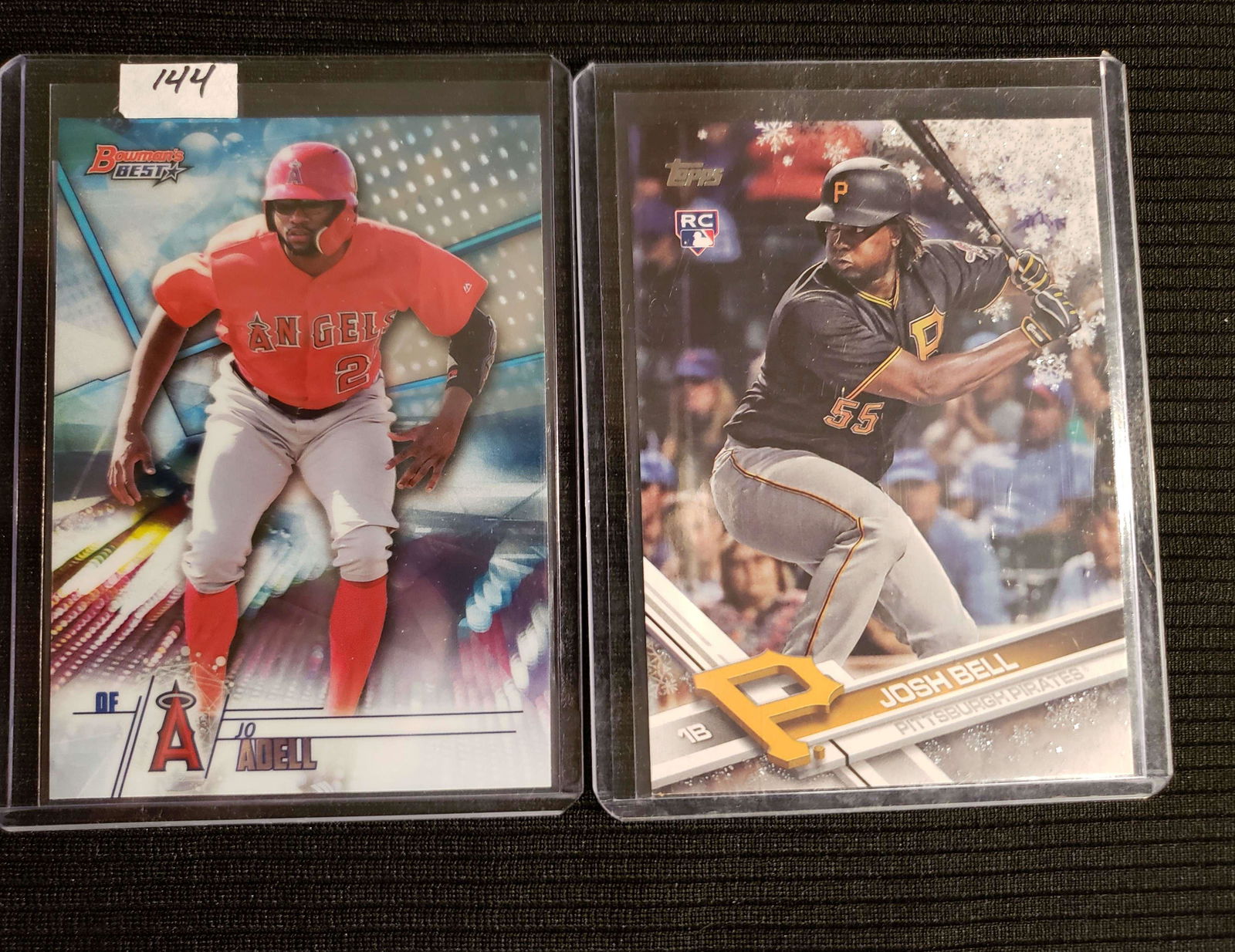 LOT OF 2 ROOKIE BASEBALL CARDS (1 of 1)