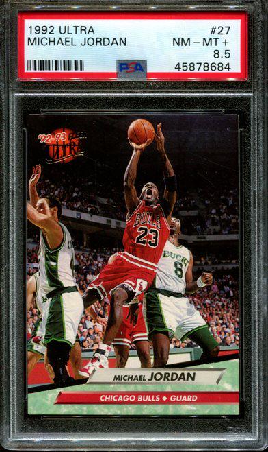 MICHAEL JORDAN 1992 ULTRA PSA GRADED 8.5 NM-MT+ (1 of 1)