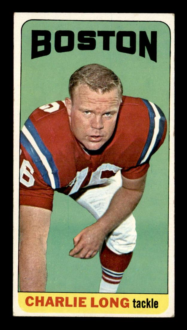 1965 TOPPS FOOTBALL TALLBOY CARD (1 of 2)