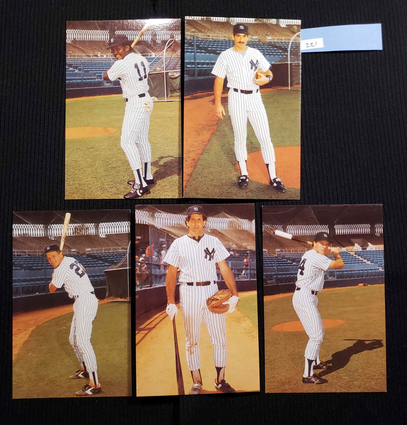 1985 TCMA YANKEE STADIUM STORE POSTCARDS LOT OF 5 MINT (1 of 2)