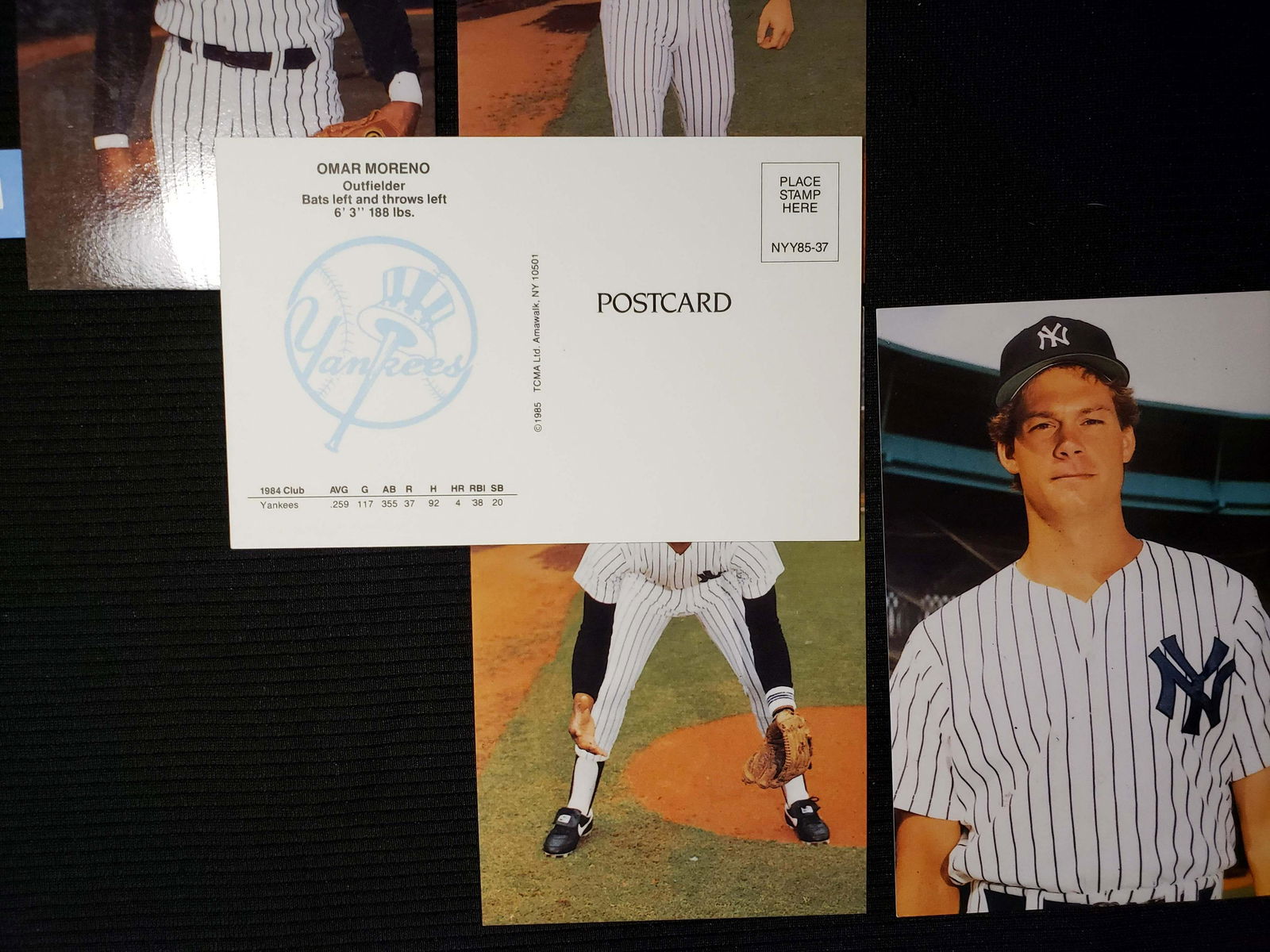1985 TCMA YANKEE STADIUM STORE POSTCARDS LOT OF 5 MINT (1 of 1)