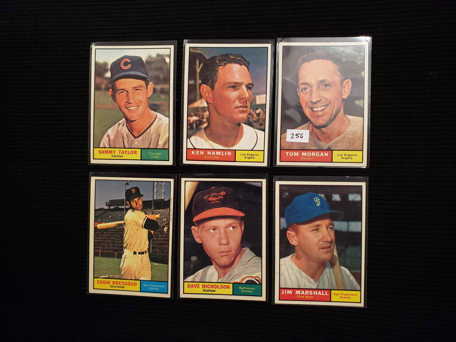 1961 TOPPS BASEBALL HIGH GRADE CARDS NM-MT (1 of 2)