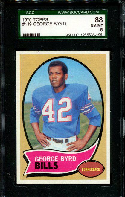 SGC GRADED 1970 TOPPS FOOTBALL CARD (1 of 1)