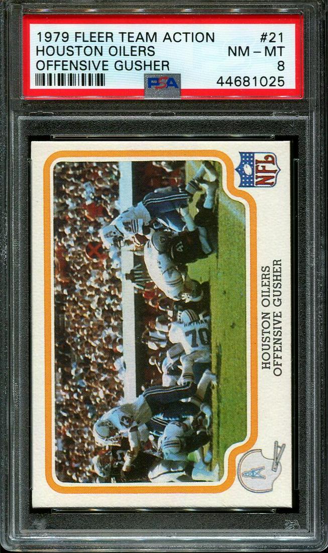 SGC GRADED EARL CAMPBELL HOUSTON OILERS ROOKIE CARD (1 of 1)