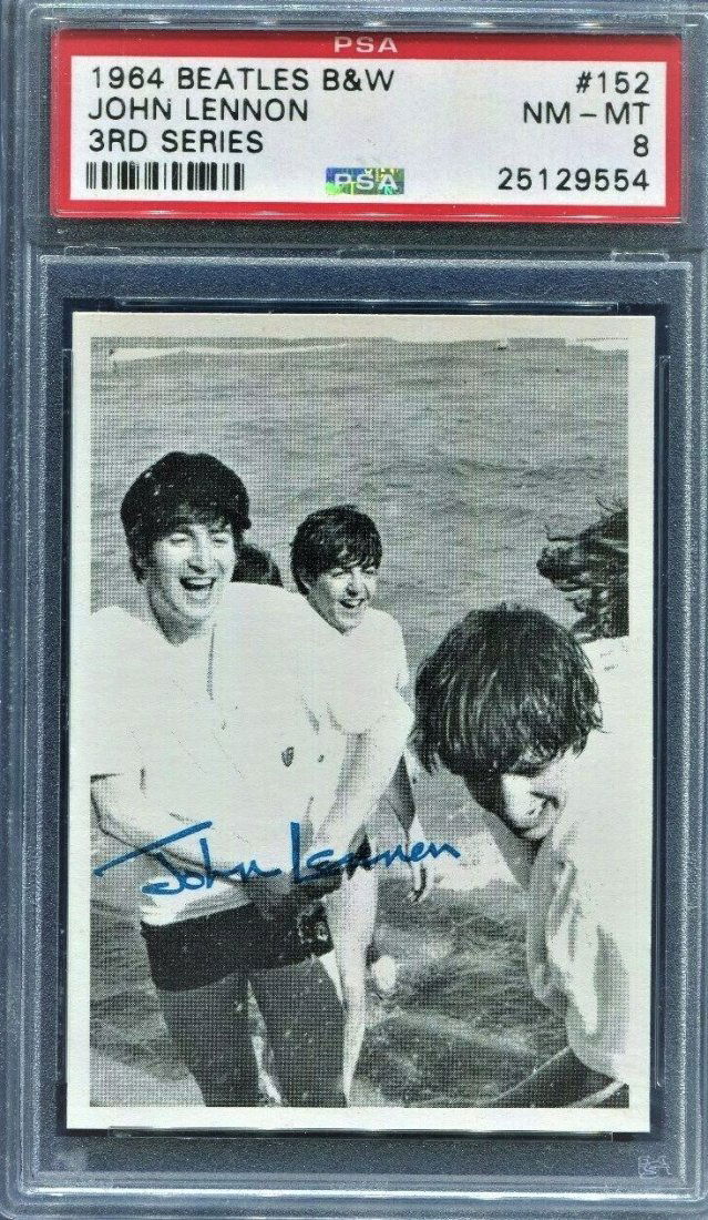 ORIGINAL PSA GRADED 1964 TOPPS BEATLES CARD #152 (1 of 1)