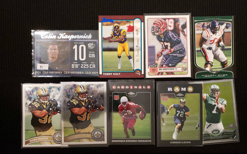 LOT OF 9 NFL ROOKIE FOOTBALL CARDS Mar 22, 2020 B&C Collectibles in TX