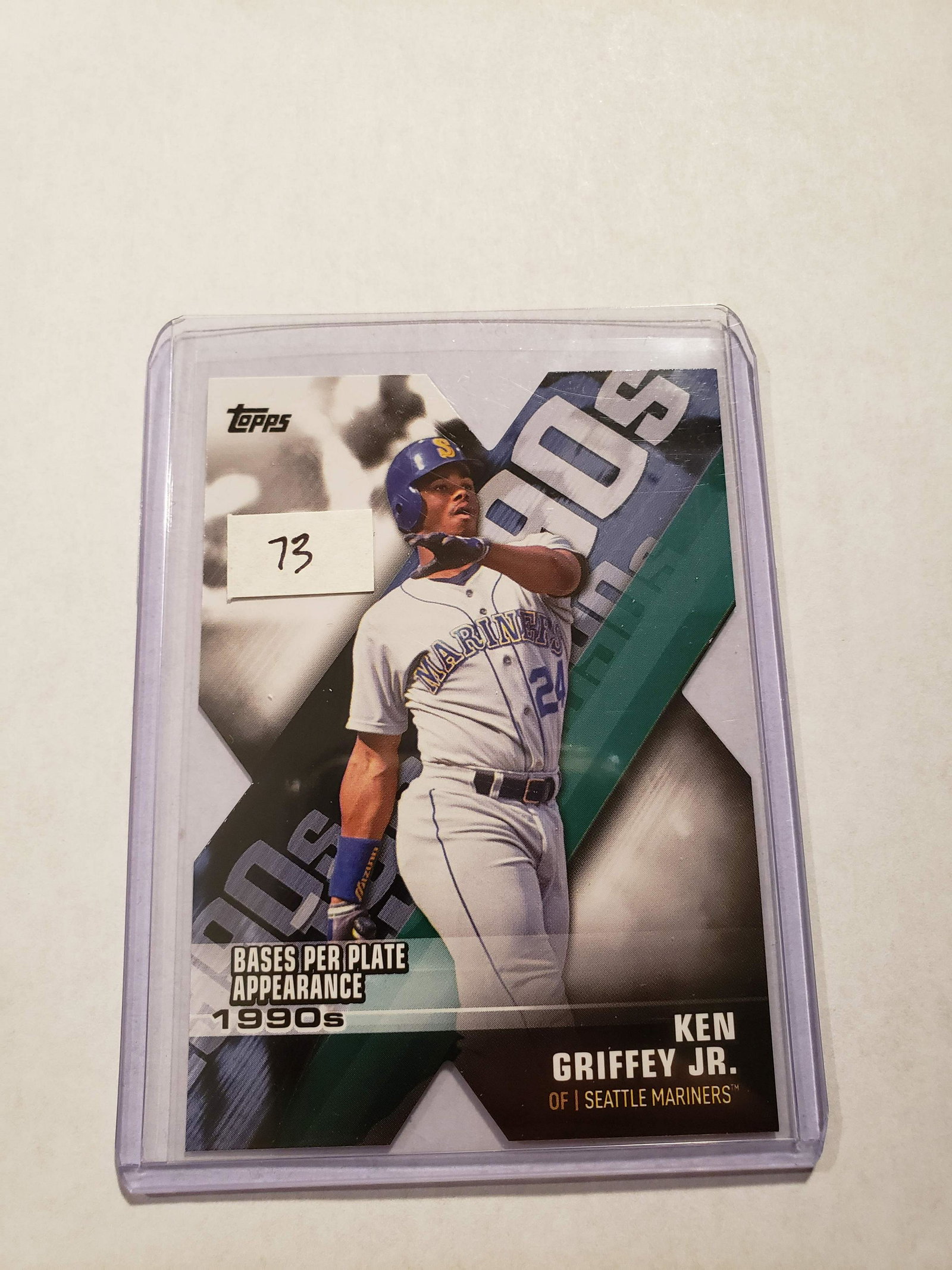 2020 TOPPS KEN GRIFFEY JR. DIE-CUT SSP: 2020 TOPPS KEN GRIFFEY JR. DIE-CUT SSP