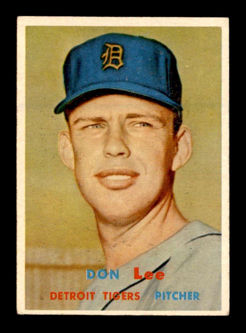 VINTAGE 1957 TOPPS BASEBALL CARDS: 1957 Topps #379 Don Lee RC VG/VGEX