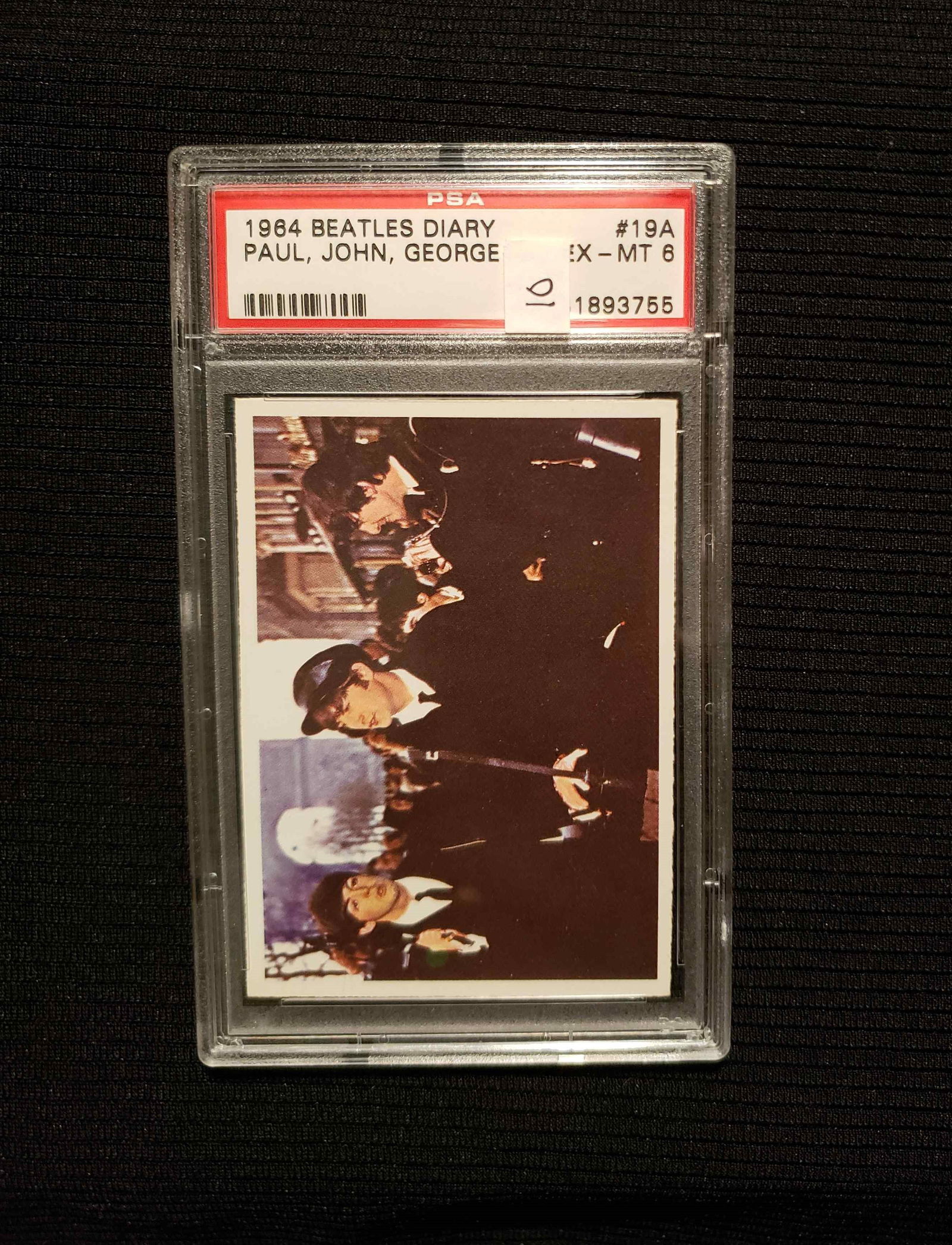 PSA GRADED 1964 BEATLES DIARY PAUL, JOHN & GEORGE (1 of 2)