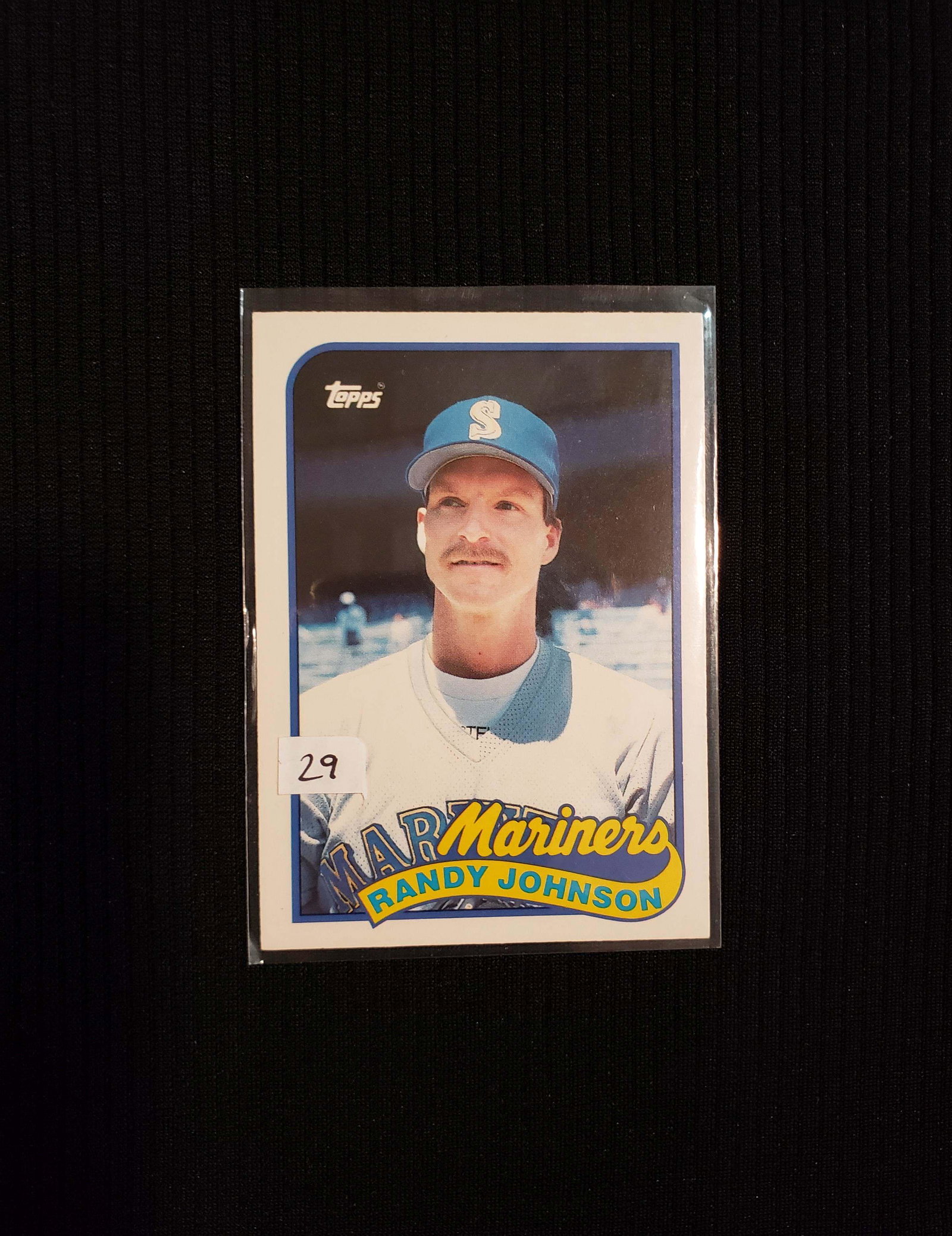 1989 TOPPS TRADED RANDY JOHNSON ROOKIE CARD: 1989 TOPPS TRADED RANDY JOHNSON ROOKIE CARD