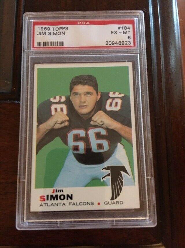 PSA GRADED 1969 TOPPS FOOTBALL CARD (1 of 1)