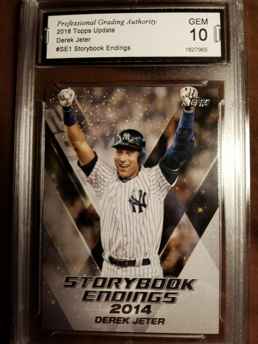 GEM MINT GRADED Derek Jeter Storybook Endings (1 of 1)