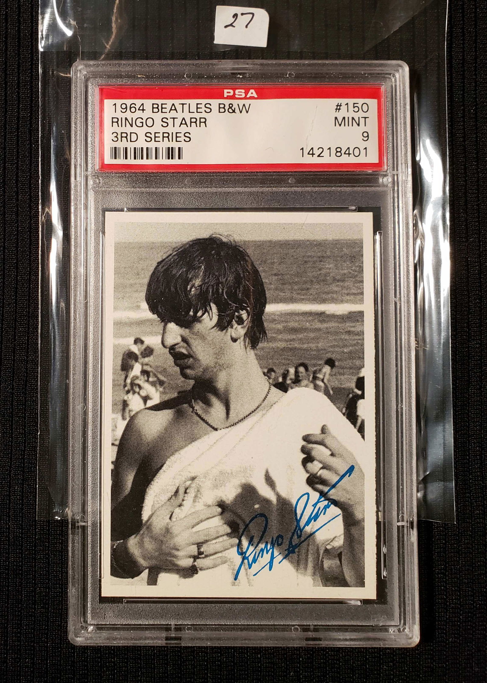 PSA GRADED 1964 BEATLES DIARY TRADING CARDS (1 of 2)