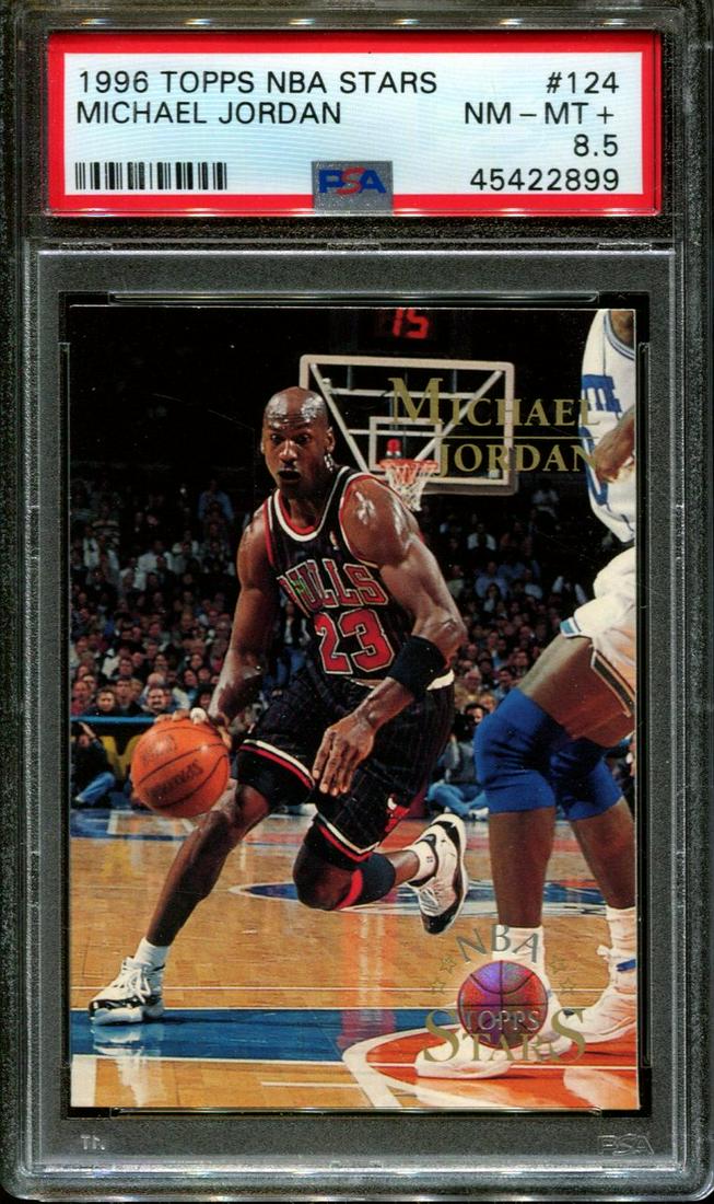 POP 1 GRADED MICHAEL JORDAN BASKETBALL CARD (1 of 2)