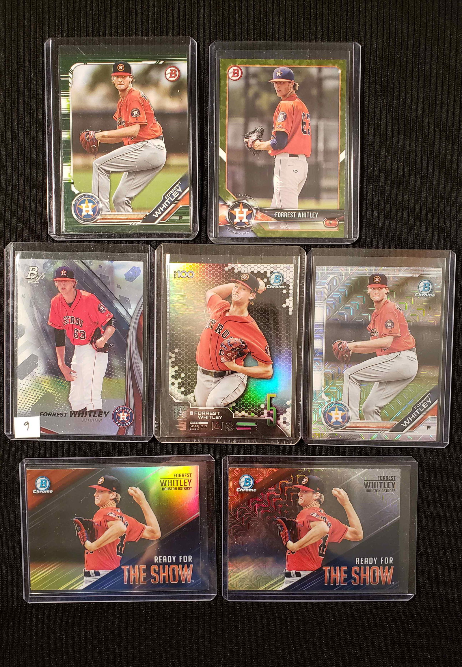 HOUSTON ASTROS FORREST WHITLEY ROOKIE SPS (1 of 1)