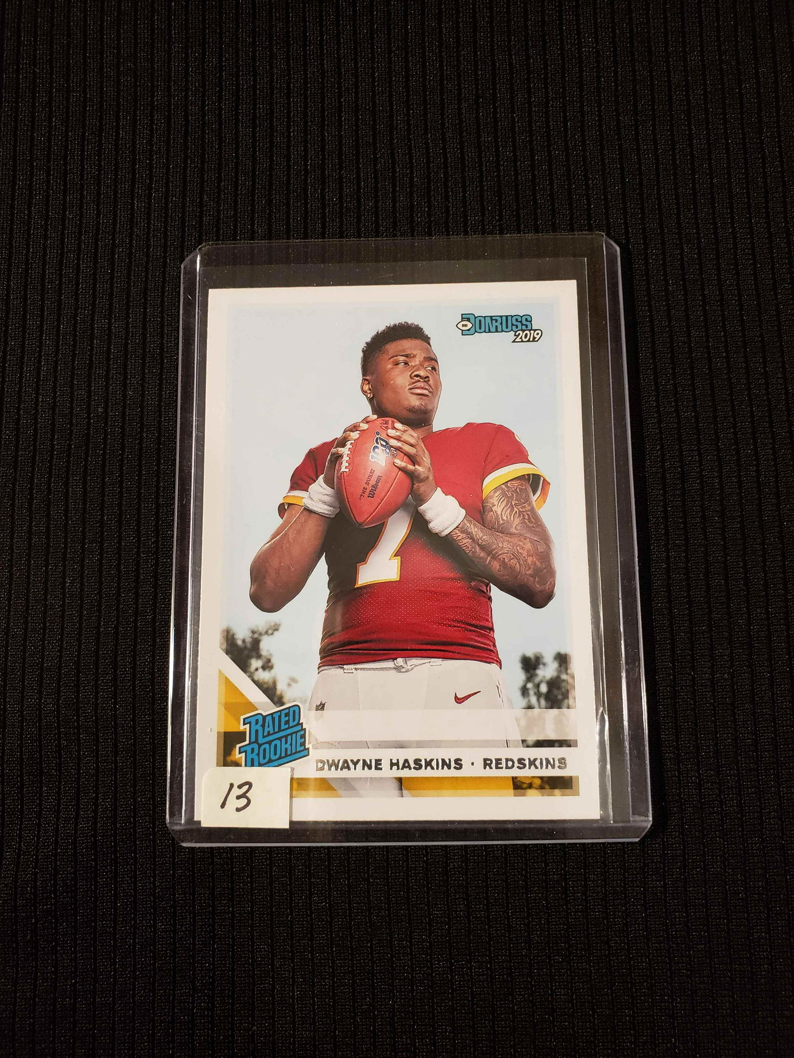 DWAYNE HASKINS REDSKINS RATED ROOKIE CARD (1 of 1)