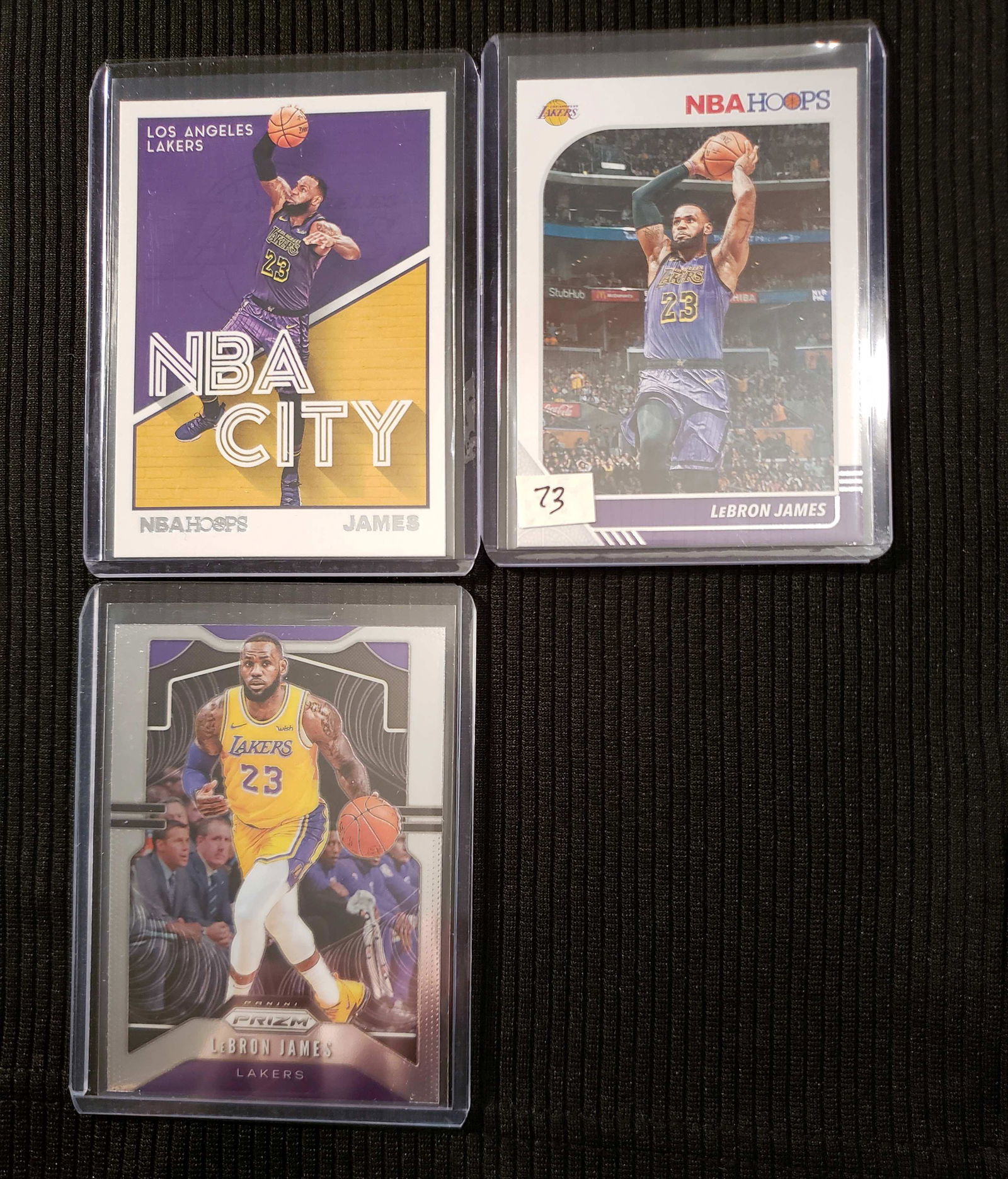 2019-2020 LEBRON JAMES LA LAKERS CARDS (1 of 1)
