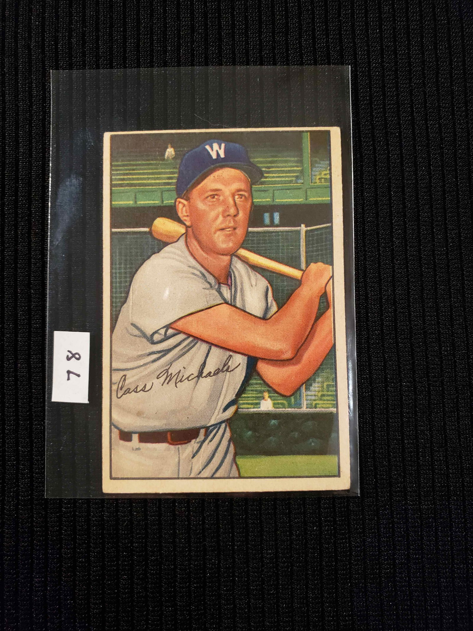 1952 BOWMAN BASEBALL CARD VERY GOOD CONDITION (1 of 2)