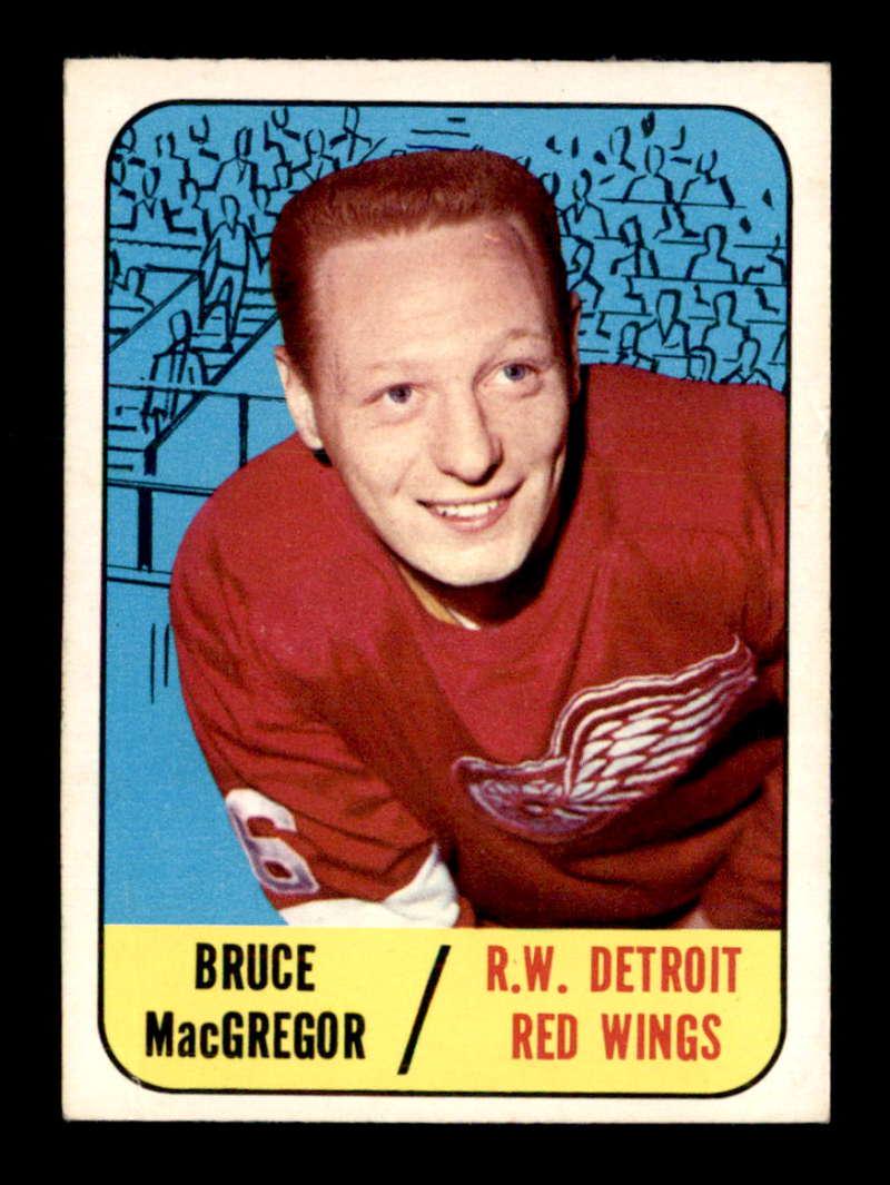 VINTAGE HOCKEY CARDS: 1967 Topps #102 Bruce MacGregor